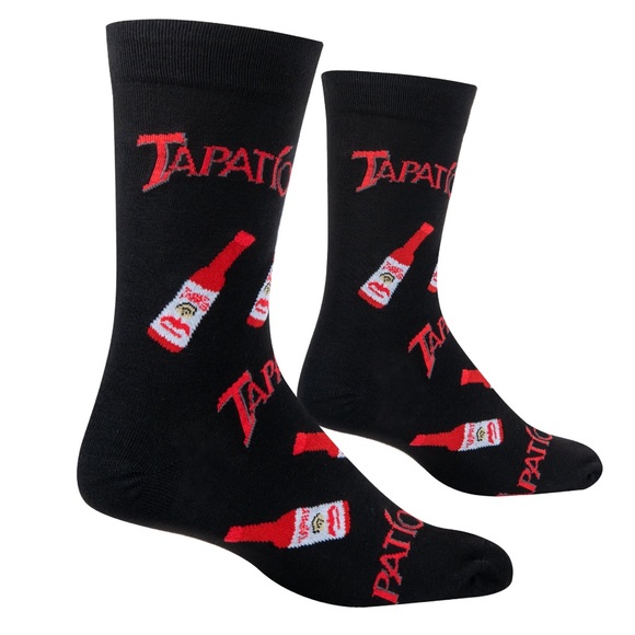 TAPATIO HOT SAUCE Printed Crew Socks OS - Picture 4 of 6